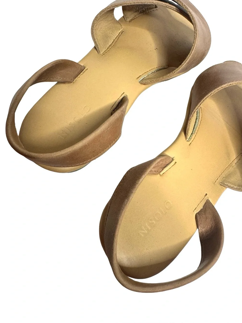 Nisolo | All Day Cross Sandal in Almond 9